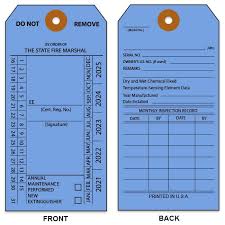 Once the application is successfully submitted you can come back before the closing date to print your summary report with help of the card purchased. Fire Extinguisher Tags Custom Printed Designsnprint
