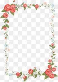 Floral Border Floral Border Design Flower Petal Art Flower Border