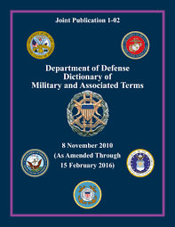 I moved to the united states when i was 18 and joined the u.s. Department Of Defense Dictionary Of Military And Associated Terms Manualzz