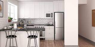 This impeccable dark grey shaker style kitchen brings a classic concept bang up to date. Small U Shaped Shaker Kitchen Op17 Pvc06 Bb Furnishings
