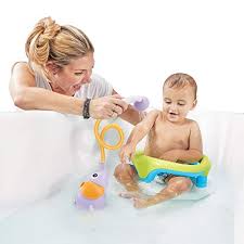 Traditional bathing & massage ritual. Yookidoo Baby Bath Shower Head Elephant Water Pump And Trunk Spout For Newborn Babies In Tub Or Sink Amazon In Baby Products