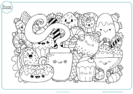 Dibujos Para Colorear Kawaii Disney Para Imprimir