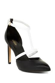 Beautiful Black And White High Heels Beautiful Black White Kate Spade Saturday T Strap Heel T Strap Heels T Strap Shoes Heels