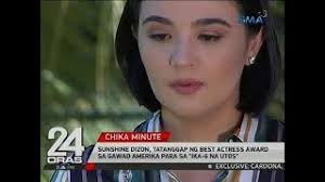 Sunshine Dizon, tatanggap ng best actress award sa Gawad Amerika para sa  "Ika-6 Na Utos"