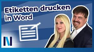 Maybe you would like to learn more about one of these? Word 17 Ob Adressaufkleber Oder Ordnerrucken Etiketten In Word Beschriften Und Ausdrucken Youtube