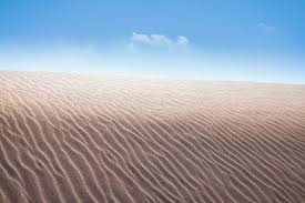 Desert Sand Dunes Blue Sky 5k Hd Wallpaper Wallpaperbetter