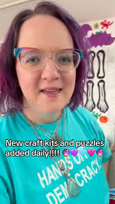 New craft kits and puzzles added daily!!!! 🔮💜🩵🩷🔮 #localquiltshop  #shoplocal #crafting #supportwomeninbusiness