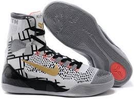 Black And Gold Nike Shoes High Tops 