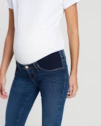Reina Maternity Mid Gold Reform Jeans