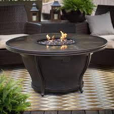 Agio Moonlight 48 Diam Fire Table With Free Cover Round Fire Pit Table Fire Pit Table Gas Fire Pit Table