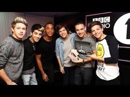 one direction on the official chart with reggie yates on radio 1