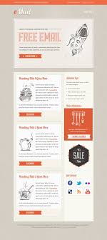 Vintage Email Template Email Newsletter Clean Layout And Color Palette Email Newsletter Design Mail Template Email Newsletter Template