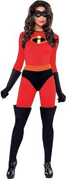 To take revenge on mr. Amazon Com Party City The Incredibles Mrs Incredible Halloween Costume For Women With Included Accessories Clothing