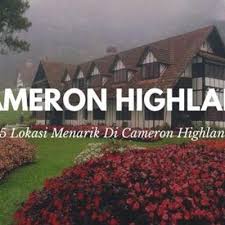 Cuaca sejuk je, macam pergi 'oversea'. Senarai Tempat Menarik Di Cameron Highland Itinerary 3 Hari 2 Malam