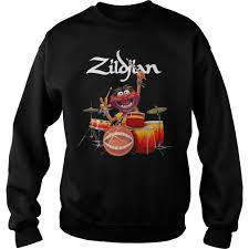 Popular the muppets & animal videos. Zildjian Cymbals Animal Muppets Drummer Shirt Hoodie And Sweater