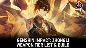 Jul 25, 2021 · genshin weapons tier list / how to get started in genshin. Zhongli Weapon Tier List Best Build May 2021 Genshin Impact