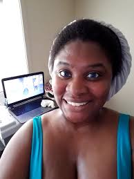 Sweat dripping from face after a great workout