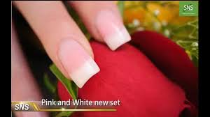 Sns Nail Signature Nail Systems How To Do Pink White Dipping Powder Dip It Instruction 1 Youtube