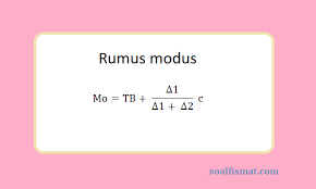 Contoh Soal Modus Dan Penyelesaiannya Soalfismat Com