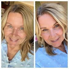 Lighter hair for a seamless grey blend