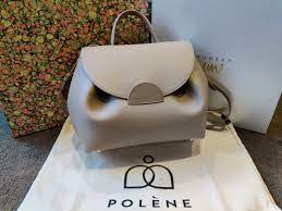 The numéro douze mini is a tote bag of sculptural design whose shape and curves are modelled by the beautiful leather from which it is created. Polene Numero One Taupe Grey Leather Bag Luxury Bags Wallets On Carousell
