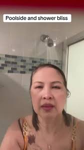 French Diver Poolside Shower