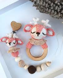 Nagihan On Instagram Geyik Emzik Zinciri Ve Dis Kasiyici Amigurumi Diskasiyici Emzikzinciri Tig Isleri Geyik Amigurumi Oyuncak Bebek