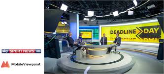 Sky sports transfer deadline day. Mobile Viewpoint Enables Transfer Deadline Day Success At Sky Sports News Live Production Tv