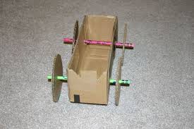 Rubber Band Powered Cardboard Car Rubber Band Car Cardboard Car Balloon Cars