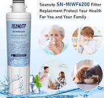 MIWF6200 Compatible With Midea MRQ22D7AST MRS26D5AST MRS26D7AST Refrigerator Water Filter MF-2008-R2, Insignia NS-WF26SS0-1, Sharp SJWF200, Zline ...
