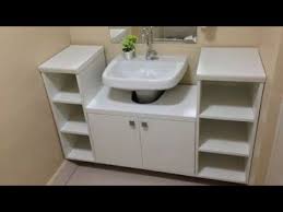 Brilliant shower room storing ideas. 150 Modular Bathroom Sink Cabinets Small Bathroom Vanity Storage Ideas Youtube Small Bathroom Sinks Bathroom Vanity Designs Bathroom Storage