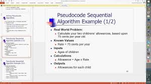 Chapter3 Flowchart Pseudocode