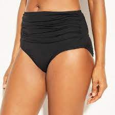 Women S Full Coverage High Waist Swim Bikini Bottom Kona Sol High Waisted Swim Bikini Bottoms Bikinis