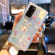 Real dried flowers phone case. Real Dried Flowers Transparent Epoxy Soft Phone Case Cover For Huawei P40 P30 Mate 30 Lite Nova 7 Pro 6se Nova 4e 3e 6 5 4 Buy At A Low Prices On Joom E Commerce Platform