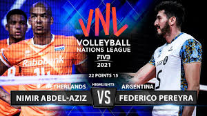 Jun 02, 2021 · la selección argentina masculina de vóleibol se encuentra disputando la vnl en italia. Netherlands Vs Argentina Vnl 2021 Highlights Nimir Abdel Aziz Vs Federico Pereyra Youtube