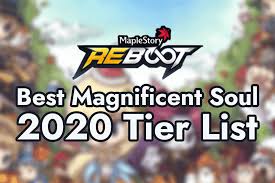 The pig beach pig, ribbon pig. Best Magnificent Soul 2020 Tier List Maplestory The Digital Crowns