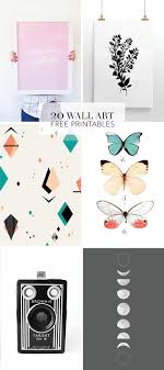 Decorate kids rooms with our printable posters or diy paper projects. Alice And Lois20 Favorite Wall Art Free Printables Alice And Lois
