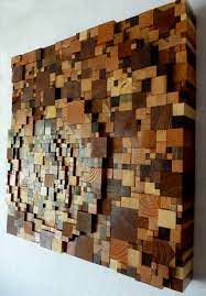 Scrap Wood Pieces Wall Art Scrap Wood Art Scrap Wood Crafts Wood Art
