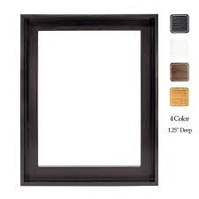 Amazingly it is hard to find one that was this measurement 20 x 24! Floating Frame For 20x24 Inch Canvas Painting 1 1 4 Deep 4 Color Picture Art Wall Decor Black Frame Walmart Com Walmart Com