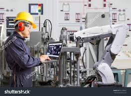 The goal of computer engineers is to match the proper hardware and software to meet the technological, scientific, and administrative needs of businesses and industries. Engineer Using Laptop Computer For Maintenance Automatic Robotic Hand Machine Tool In Automotive Industry Ad Computer Maintenance Using Laptop Robotic Hand