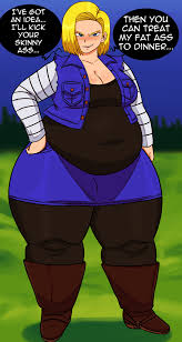 Android 18 fat