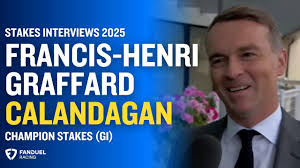 Francis-Henri Graffard Talks Calandagan at Ascot