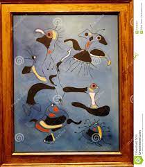 Von einem pfau foto bild tiere zoo wildpark. Foto Des Beruhmten Ursprunglichen Malerei Vogel Und Insekten Durch Joan Miro Redaktionelles Foto Bild Von Museum Foto 104394961