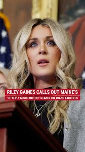 Riley Gaines can't believe women still have to demand "equal opportunities"  when it comes to transgender athletes in sports., She calls out Democratic  governors for their "deeply regressive and ...