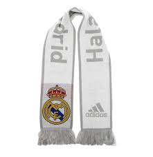 Buy Official 2015-2016 Real Madrid Adidas Scarf (White)