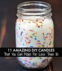 11 Amazing Diy Candles That You Can Make For Less Than 1 Diy Candles Homemade Christmas Gifts Diy Gift