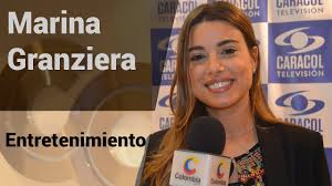 Marina granziera es una presentadora de deportes que trabaja en noticias caracol y en la emisora blu radio.ha cubierto los juegos olímpicos de londres (2012) y el mundial de fútbol (2014). Marina Granziera En El Paredon De Colombia Com