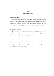 Check spelling or type a new query. Doc Bab I Pendahuluan I 1 Latar Belakang Richard Syaimura Academia Edu