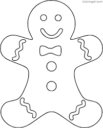 50 Free Printable Gingerbread Man Coloring Pages In Vector Format Easy To Print From A In 2020 Christmas Coloring Pages Gingerbread Man Coloring Page Christmas Colors