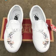 Journeys.com has been visited by 10k+ users in the past month Flower Wreath Slip On Vans Etsy